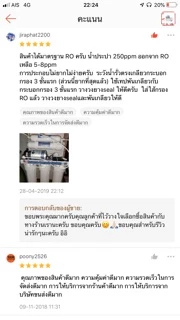 UNIPURE เครื่องกรองน้ำ 5 ขั้นตอนระบบ RO ขนาด 75 GPD แถมฟรีไส้ PP 1 ไส้,TDS 1 เครื่อง,สายน้ำ 10 เมตร
