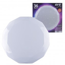 โคมไฟ เพดานแอลอีดี 36วัตต์ รุ่น Sphere ลายเพชร แสงขาว Daylight 36W Sphere Diamond Ceiling Lamp  ยี่ห