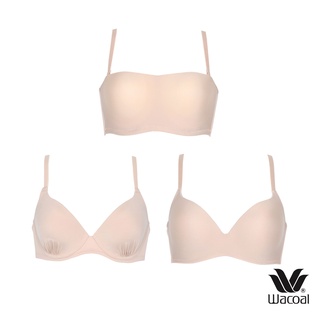 โปรโมชั่น : Wacoal Surprise Bra set 3 ชิ้น รุ่น WB9V01 WB9V02 WB9V04 สีเนื้อ NN