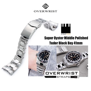 สายนาฬิกา รุ่น miltat strapcode super oyster for tudor black bay middle polished