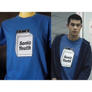 เสื้อยืดแฟชั่น เสื้อนำเข้า Sonic Youth Washing Machine Nirvana Alternative Grunge Rock Punk Psychedelic Style Vintage T-