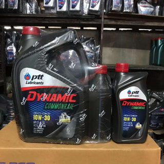 **แพํค 8 ลิตร **น้ำมันเครื่อง ดีเซล ปตท Ptt dynamic commonrail 10w-30 และ 15w-40 ดีเซล ขนาด 6 ลิตร แถม 2 ลิตร