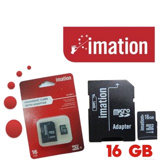 Memory Card Micro SDHC 16GB IMATION CLASS 2 เมมโมรี่ การ์ด