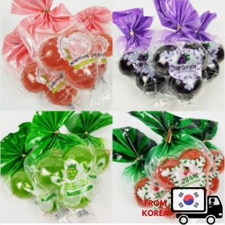 [Kyoho Grape Jelly] เยลลี่บอลผลไม้ เกียวโฮ สไตล์เกาหลี (องุ่น/พีช) Youtub Tiktok