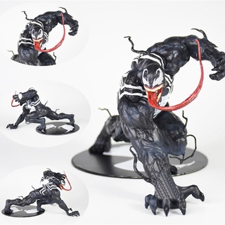 โมเดลฟิกเกอร์ PVC รูปการ์ตูนมาร์เวล The Avengers Venom Cletus Kasady Spiderman ของเล่นสําหรับเด็ก