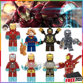 ฟิกเกอร์ Iron Man Minifigures MK50 Outrider MK1 MK5 MK85 Marvel Super Heros ขนาดเล็ก ของเล่น ของขวัญ WM6055