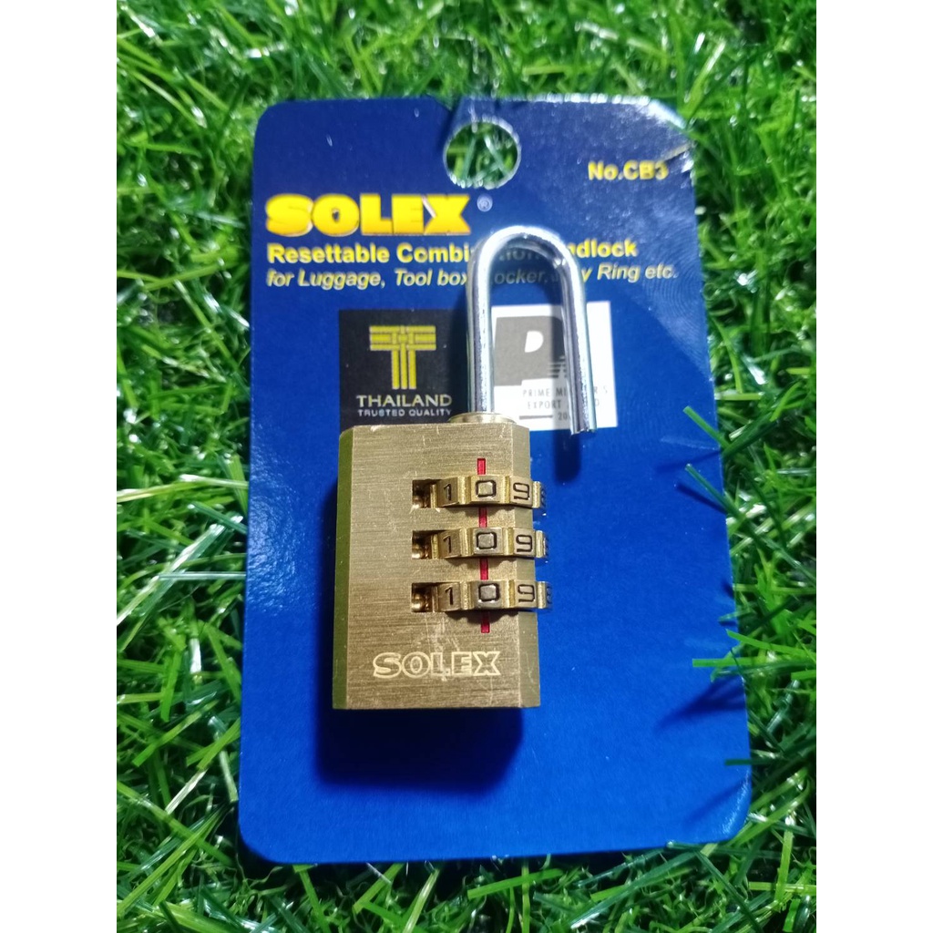 กุญแจรหัส CB-3 SOLEX ส่งไว สินค้าคุณภาพ พร้อมส่ง