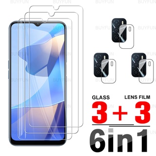 6in1 Camera Lens Film For Oppo A16 6.52inch HD Front Tempered Safety Glass screen protector for oppo A 16 16A appo A16 CPH2269