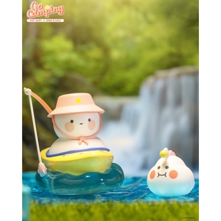 (พร้อมส่ง) POP MART BOBO &amp; COCO go camping. โมเดล ฟิกเกอร์