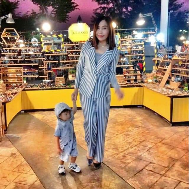 ชุดสูทผ้านิ่ม งานป้ายloonny storesฟรีไซส์