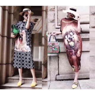 เดรสลายแฟชั่น (Size สาวอวบ)