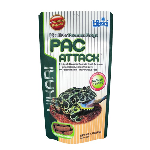 Hikari Pac Attack For Pacman Frog Pet Makan Katak (40g)
