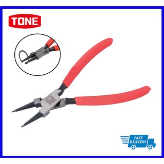 Tone Snap Ring Pliers SRPH-175 คีมหุบแหวนใน (ปากตรง) ขนาดเข็ม 1.8 mm.ใช้กับแหวนล็อคใน 19-60