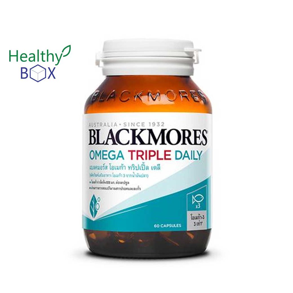 Blackmores Omega Triple Daily 60เม้ด (V)