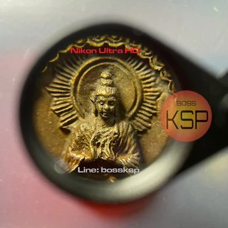 กล้องส่องพระ /ส่องเพชร Ni loupe XP 10x18mm +ซองหนัง สีเงินแข็งแกร่งบึก บึน..สุดแจ่ม เลนส์แก้วเคลือบโค๊ตตัดแส