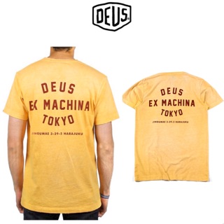 เสื้อยืดคอกลม  DEUS แท้💯% 🧿Deus Ex Machine (DU009)