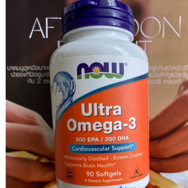 ของร้าน ของนอก ของแท้ ที่สุดของโอเมก้า ฮิตสุด ขายดีสุด ดีสุด🇺🇸Ultra-Omega3 โอเมก้า3 ,Now Foods 500EP