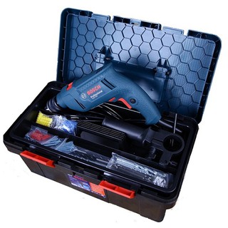 BOSCH สว่านกระแทก 13 มม. รุ่น GSB 550 SET (550วัตต์) พร้อมกล่องและดอกสว่าน รับประกันศูนย์ 6 เดือน สินค้าของแท้