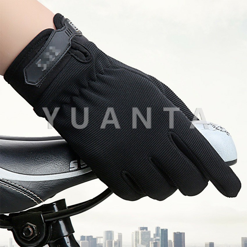YUANTA ถุงมือมอเตอร์ไซค์ รุ่น 5.11 ไบค์เกอร์ ถุงมือปีนเขาผู้ชาย Non-slip gloves