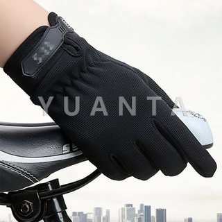 YUANTA  ถุงมือมอเตอร์ไซค์ รุ่น 5.11 ไบค์เกอร์ ถุงมือปีนเขาผู้ชาย Non-slip gloves