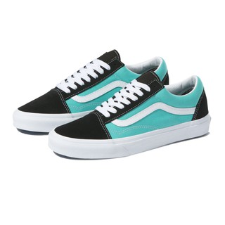 Vans รองเท้าผ้าใบ Old Skool Classic Sport Black/Waterfall ( VN0A3WKT4FV )