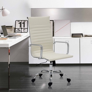 [กทม. 3-5 วัน ส่ง] SB Design Square เก้าอี้สำนักงาน รุ่น Lyan สีขาว (58x63x104 ซม.) แบรนด์ SB FURNITURE