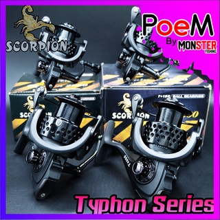 รอกสปินนิ่ง สกอเปี้ยน SCORPION TYPHON 2000/3000/4000/5000 (BLACK)