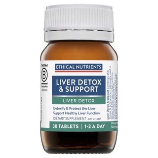 Ethical Nutrients Liver Detox &amp; Support 30 Tablets