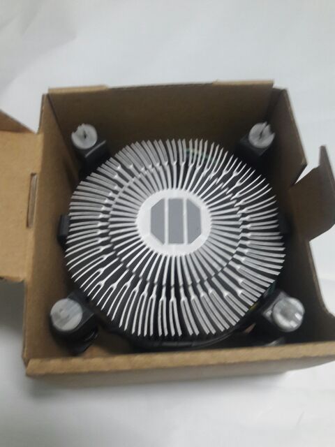 (NEW)พัดลมอินเทล ฐานเงิน CPU FAN Intel Stock Cooler Core i3 i5 i7รองรับ CPU Pentium Core i3 i5 i7   