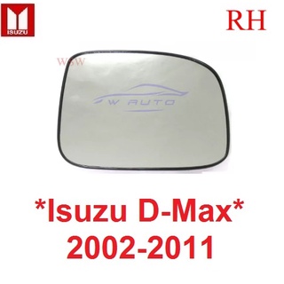 เนื้อกระจกมองข้าง ขวา อีซูซุ ดีแม็ก ดีแมค 2002 - 2011 เลนส์กระจกมองข้าง ซ้าย Isuzu D-Max Dmax กระจก Chevrolet Colorado