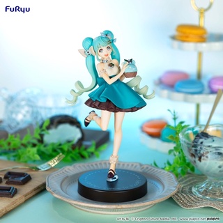 ฟิกเกอร์แท้🇯🇵 Hatsune Miku - Sweet Sweets - Mint Chocolate Ver. (FuRyu) มิกุ