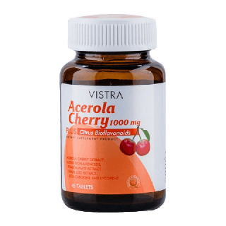 VISTRA ACEROLA CHERRY 1000MG (45 and 60 Tablets)