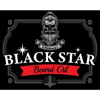 Black Stars Beard &amp; Mustache Oil - Daily care for your beard