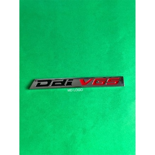 โลโก้ Ddi VGS ขนาด 16.2x1.8 cm. ติดISUZU D-MAX