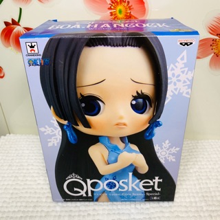 Qposket Boa ver.2 Blue ของ🇯🇵แท้ แมวทอง มือ 1 สูง 14 CM Onepiece