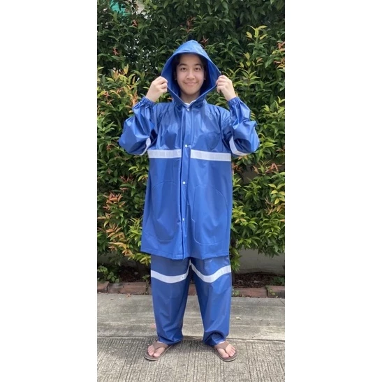 RCA06. เสื้อกันฝนแบบ ชุดเสื้อกางเกง ราคาโรงงาน thumbnail 4