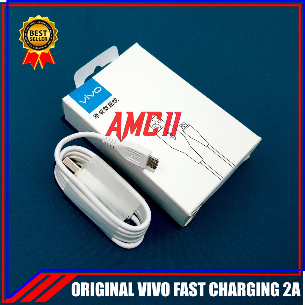 Vivo Y53 Y55 Y57 Y66 Y69 Data Cable ORIGINAL ชาร์จเร็ว 100%