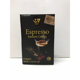 กาแฟดำ G7 ESPRESSO(exp. 2/10/2024)ราคาพิเศษ