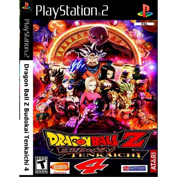 Dragon Ball Z Budokai Tenkaichi 4 Ps2 Shopee Thailand 