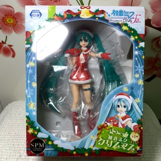 Miku SPM Project Diva 2nd Christmas ของ🇯🇵แท้ มือ 1 สูง 24 CM