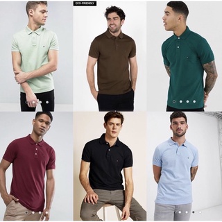 เสื้อโปโลตอมมี่ ผู้ชาย HILL X LACOSTE