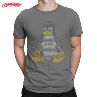 ใหม่ เสื้อยืดแขนสั้น คอกลม ผ้าฝ้าย 100% พิมพ์ลาย Tux Linux Distro Distribution Ubuntu สร้างสรรค์ สําหรับผู้ชาย และผู้หญิ