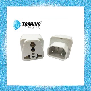 TOSHINO ปลั๊กแปลงขา รุ่น PS-18UPS สำหรับเครื่อง UPS