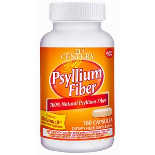 21st Century, Psyllium Fiber, 160 Capsules