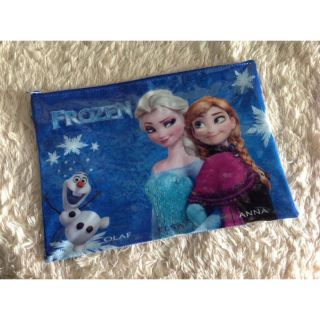 Saleจ้า กระเป๋าซิป PVC Frozen ขนาดใหญ่