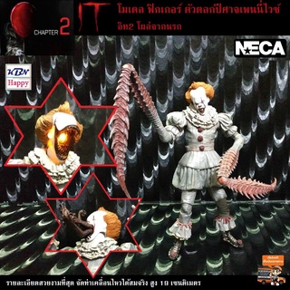 Model Figure Pennywise IT2 โมเดล ตัวตลกปีศาจเพนนี่ไวซ์ จากภาพยนตร์ อิท โผล่จากนรก ภาค2 มีจุดขยับจัดท่าทางได้สมจริง