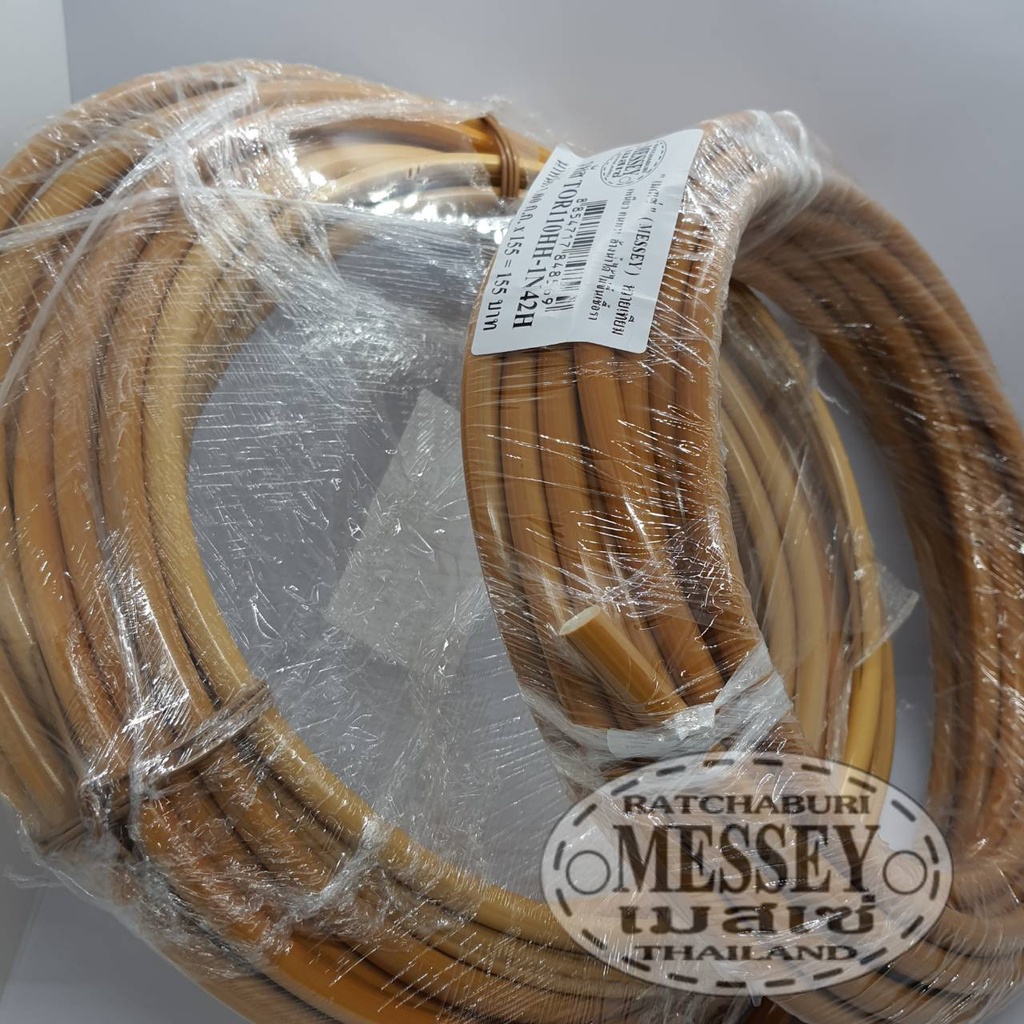 เส้นหวายเทียมสานตะกร้า หวายเทียมกรงนก  หวายต้นเทียม  11  มิล สีหวาย