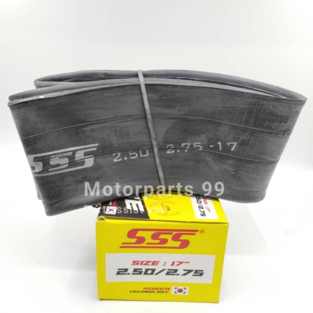 SSS TUBE MOTOR 70/90-17,14,16 350-10 130/140-15 (JAGUH)