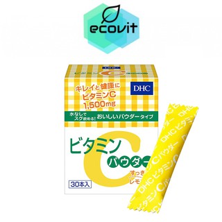 DHC Vitamin C Powder แบบผง Lemon 1,500mg 1 กล่อง [30 วัน]