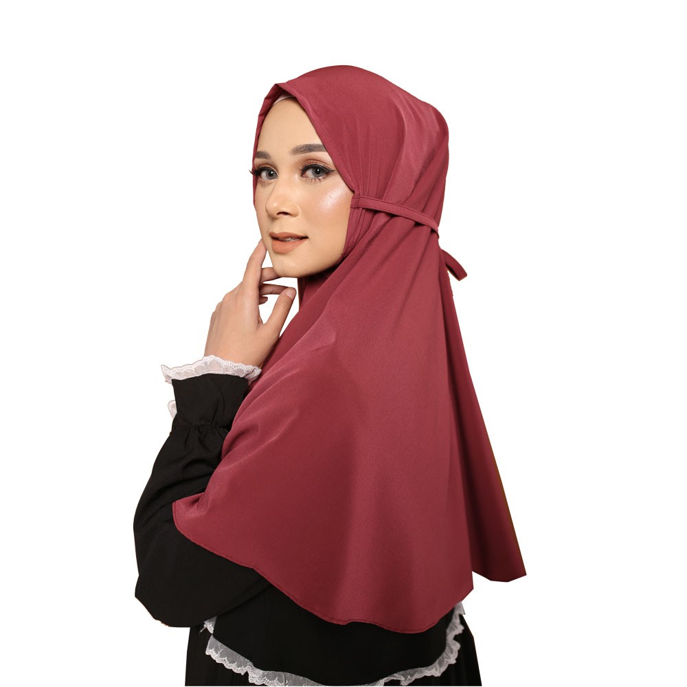 Elzatta ฮิญาบสําเร็จรูปพร้อมสายรัด Zaria Bilkies